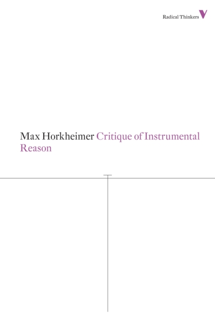 Critique of Instrumental Reason, EPUB eBook