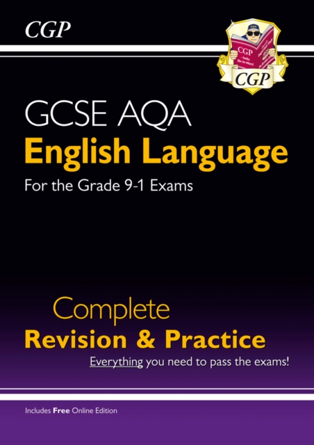 GCSE English Language AQA Complete Revision & Practice - includes Online Edition and Videos, Multiple-component retail product, part(s) enclose Book