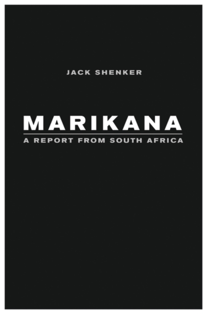 Marikana : A Report from South Africa, EPUB eBook