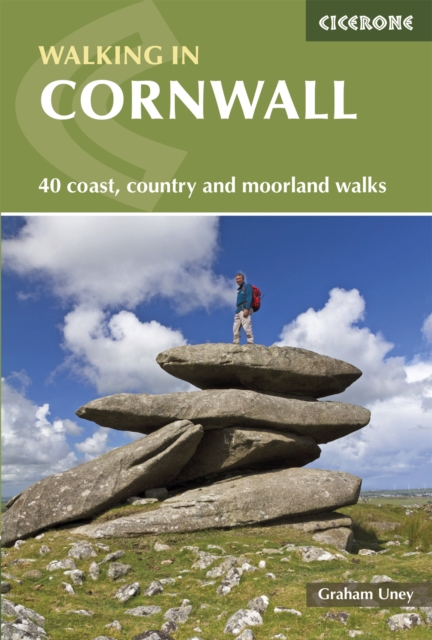 Walking in Cornwall : 40 coast, country and moorland walks, PDF eBook