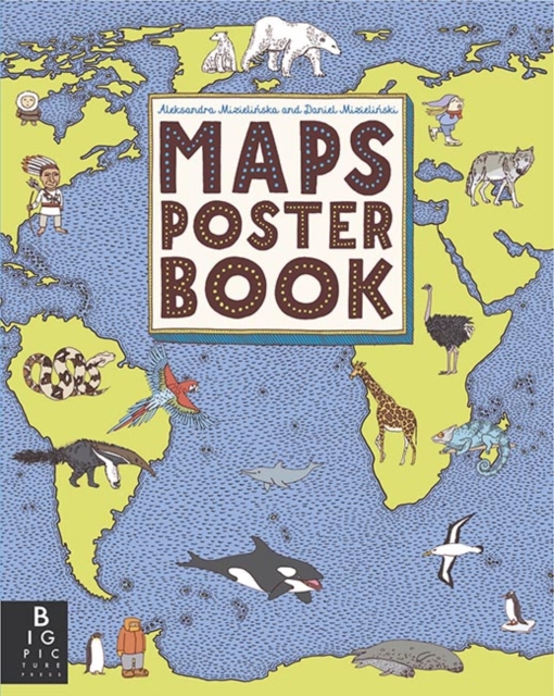 Maps Poster Book, Paperback / softback Book