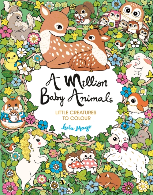 A Million Baby Animals : Little Creatures to Colour, Paperback / softback Book