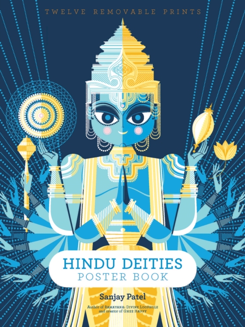 Hindu Deities Poster : 12 Removeable Prints, Other printed item Book