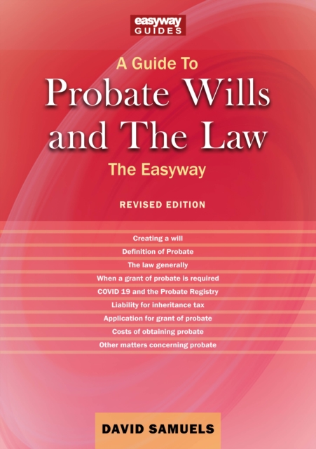 Probate Wills And The Law, EPUB eBook