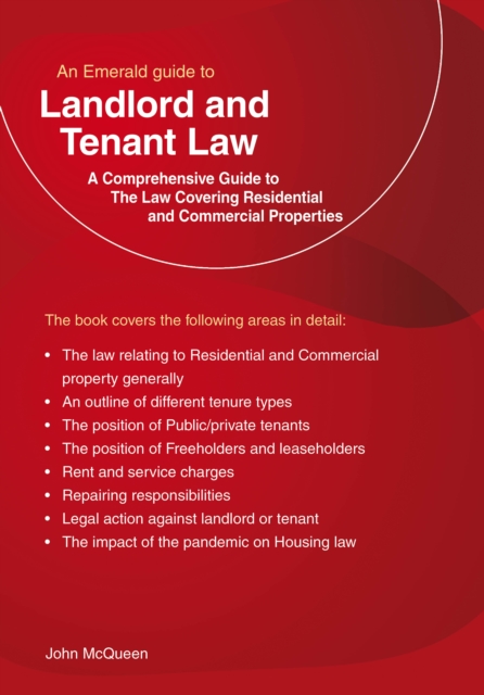 An Emerald Guide To Landlord And Tenant Law, EPUB eBook