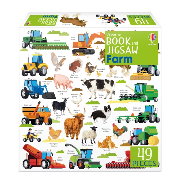 Usborne Book and Jigsaw Farm, Paperback / softback Book