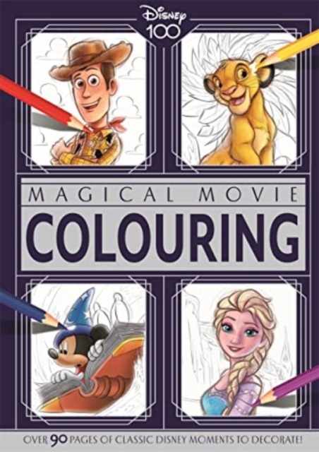 Disney D100: Magical Movie Colouring, Paperback / softback Book