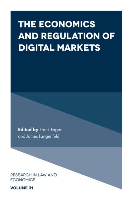 The Economics and Regulation of Digital Markets, Hardback Book