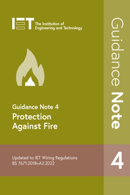 Guidance Note 4: Protection Against Fire, Paperback / softback Book