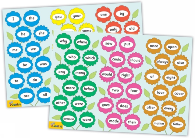 Jolly Phonics Tricky Word Posters : In Print Letters, Poster Book