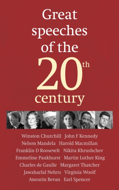 Great Speeches of the 20th Century, Hardback Book