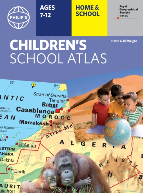 Philip's RGS Children's School Atlas : 16th Edition, Hardback Book