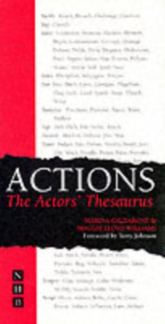 Actions: The Actors' Thesaurus, Paperback / softback Book
