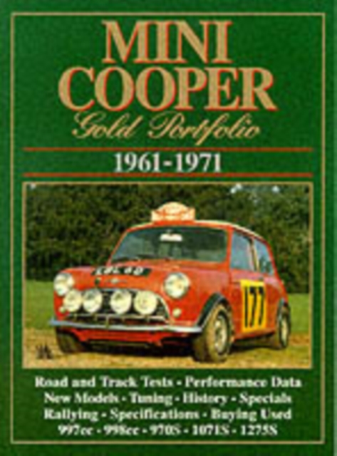 Mini Cooper Gold Portfolio, 1961-71, Paperback / softback Book