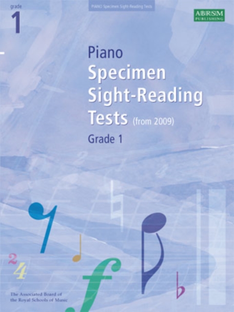 Piano Specimen Sight-Reading Tests, Grade 1, Sheet music Book