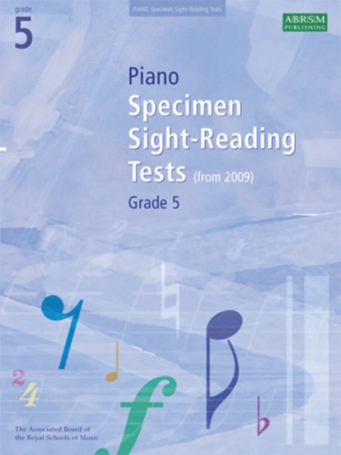 Piano Specimen Sight-Reading Tests, Grade 5, Sheet music Book
