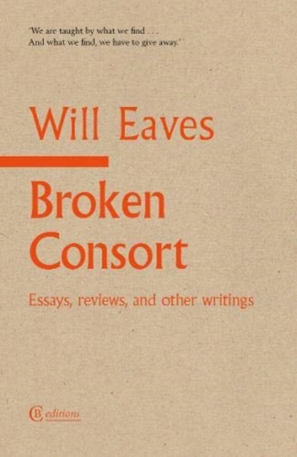 Broken Consort : Essays, reviews and other writings, Paperback / softback Book