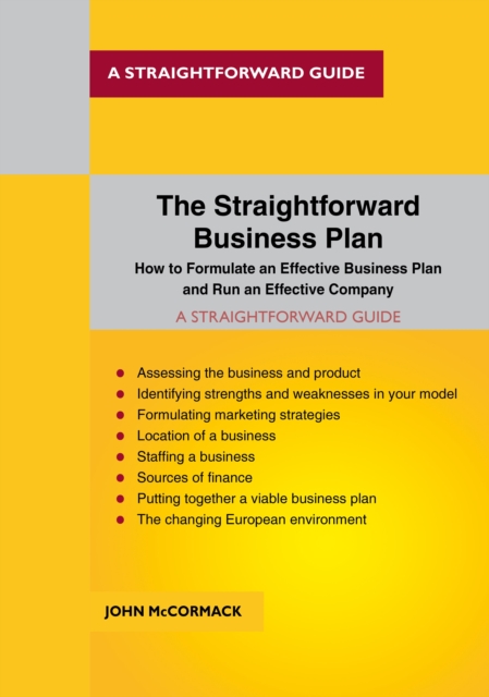The Straightforward Business Plan, EPUB eBook