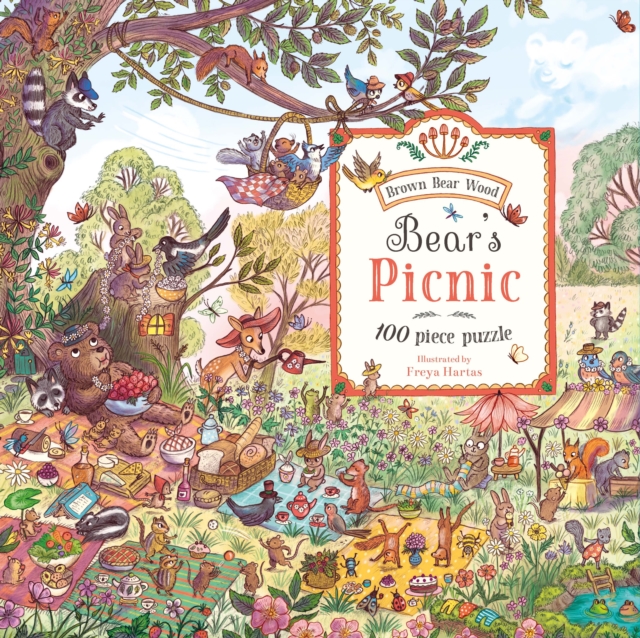 Bear's Picnic Puzzle : A Magical Woodland (100-piece Puzzle), Jigsaw Book