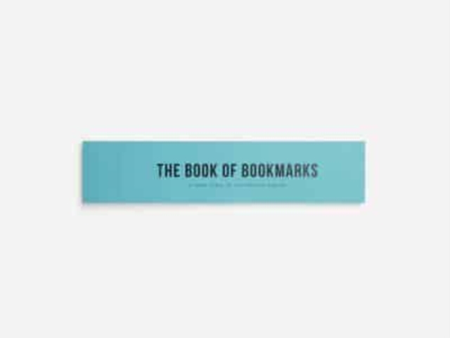 The Book of Bookmarks : a short essay on the power of reading, Bookmark Book