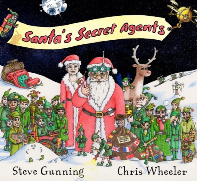 Santa's Secret Agents, Hardback Book