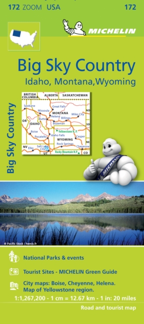 Big Sky Country - Zoom Map 172 : Map, Sheet map, folded Book