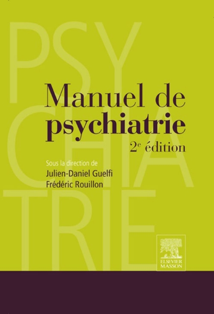 Manuel de psychiatrie, EPUB eBook