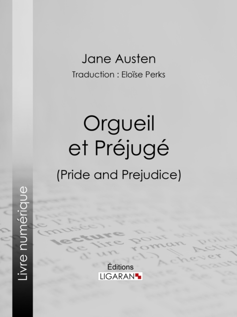 Orgueil et Prejuge, EPUB eBook