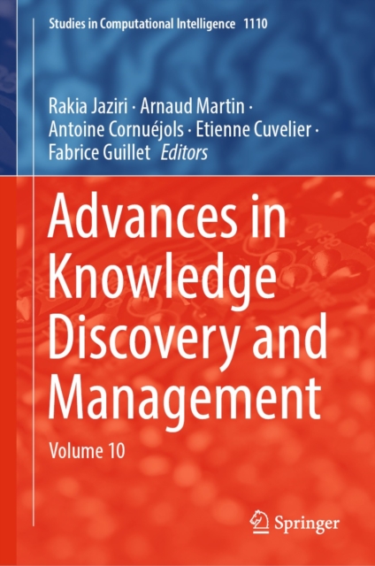 Advances in Knowledge Discovery and Management : Volume 10, EPUB eBook