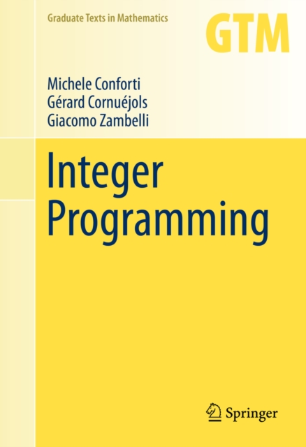 Integer Programming, PDF eBook