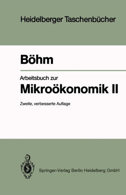 Arbeitsbuch zur Mikrookonomik II, PDF eBook