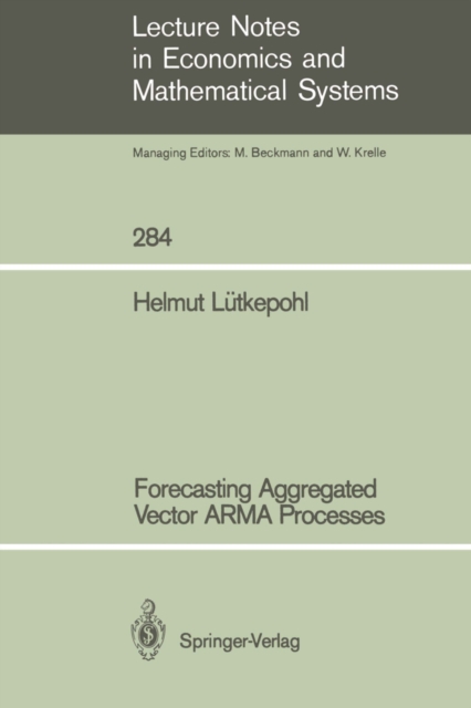 Forecasting Aggregated Vector ARMA Processes, PDF eBook