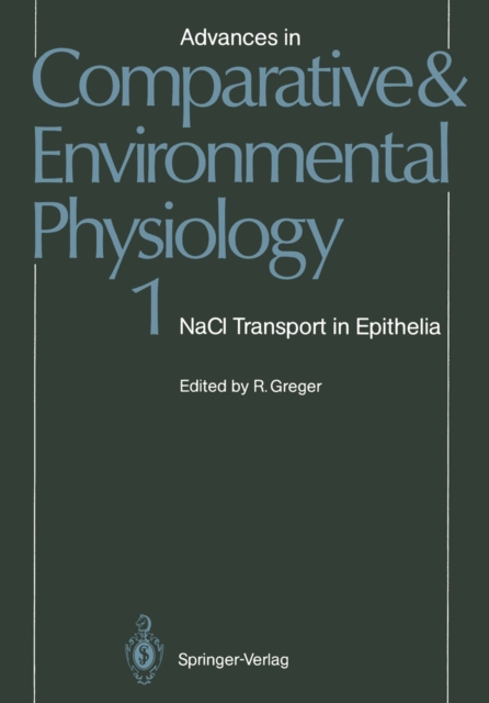NaCl Transport in Epithelia, PDF eBook