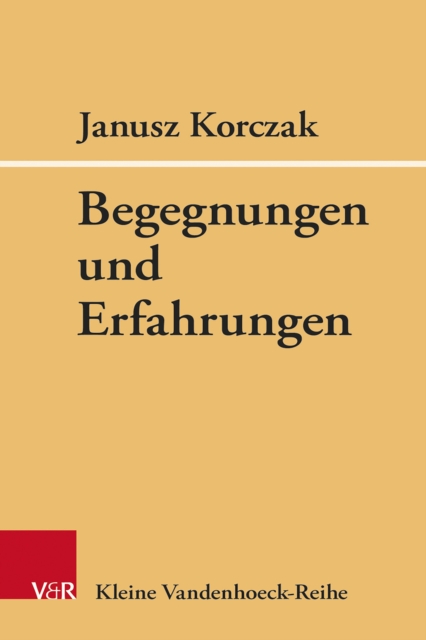 Begegnungen und Erfahrungen : Kleine Essays, PDF eBook