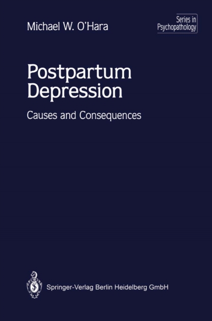 Postpartum Depression : Causes and Consequences, PDF eBook