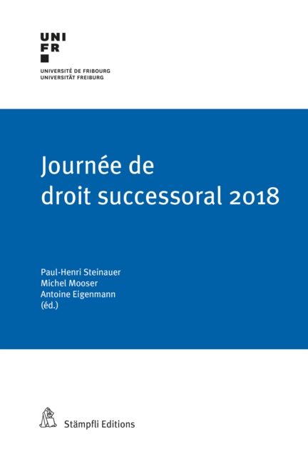 Journee de droit successoral 2018, PDF eBook