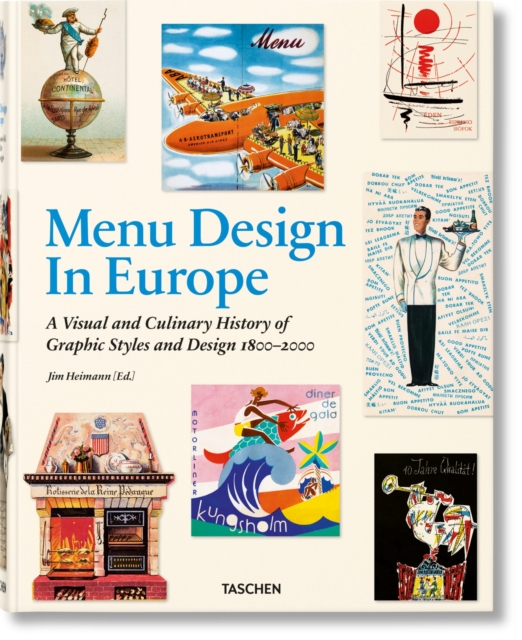 Menu Design in Europe, Hardback Book