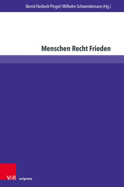Menschen Recht Frieden, PDF eBook