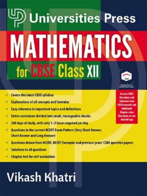 Mathematics for CBSE Class XII, Paperback / softback Book