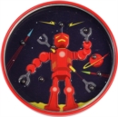 Tin tilt puzzle - Sci-fi robot - Book