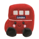 PP Red Bus Plush Toy - Book