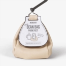 Bookaroo Little Bean Bag Phone Rest - Cream - Book