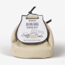 Bookaroo Bean Bag Reading Rest - Cream - Book