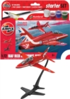 Airfix STARTER SET - RED ARROWS HAWK Model Toy - Book