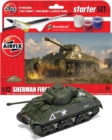 Airfix STARTER SET - SHERMAN FIREFLY Model Toy - Book