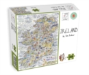 Map of Ireland Jigsaw 1000 Piece Puzzle - Book