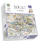 Map of Dorset Jigsaw 1000 Piece Puzzle - Book