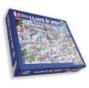 Mike Jupp's I Love Boats - 1000 Piece Puzzle - Book