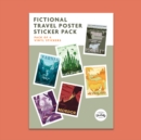 Fictional Travel Poster Sticker Pack of 6 - Book