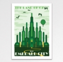 Emerald City Vintage Travel Poster A3 Art Print - Book